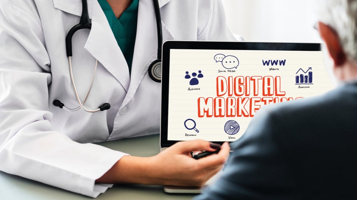 What is digital marketing for doctors, hospitals, and clinics?